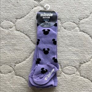 Disney Trumpette Minnie Mouse Purple Tights for infant 12-18m